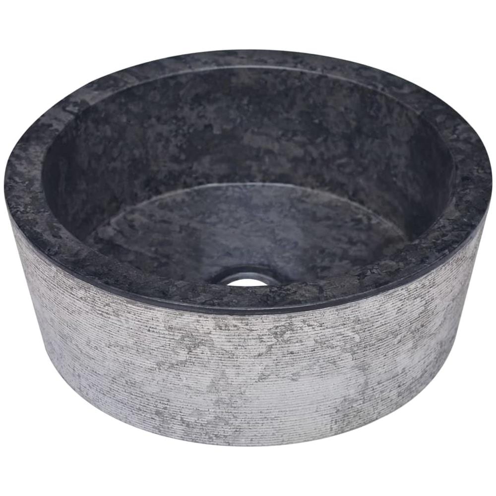 Lavandino Nero 40x15 Cm In Marmo - Foto 2
