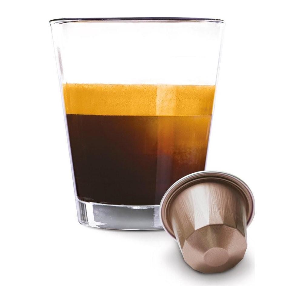 Belmio Sleeve Espresso Capsule Di Caffè Extra Tostato Scuro Per Macchine Da Caffè Nespresso, 10 Capsule, Intensità Del Caffè 12/12, 100% Arabica, 52 G - Foto 1