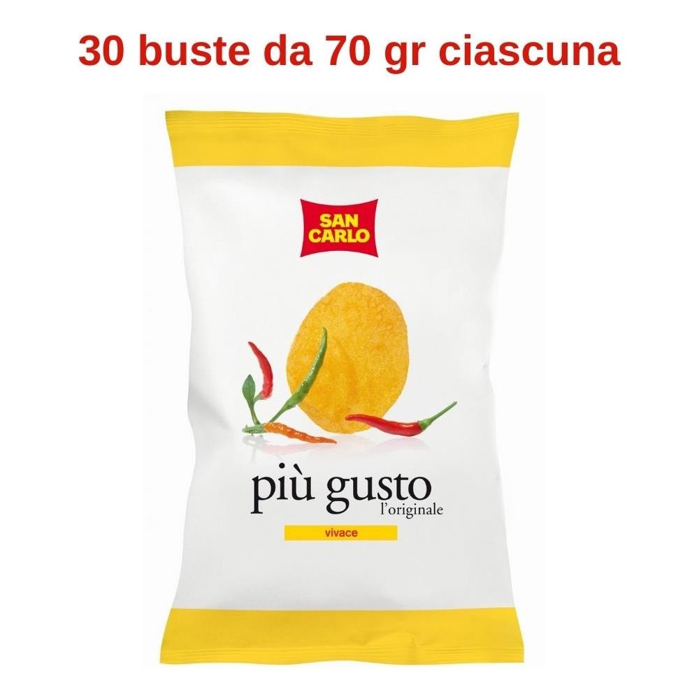 San Carlo Piu' Gusto Vivace 30 Buste Da 70 Gr - Foto 1