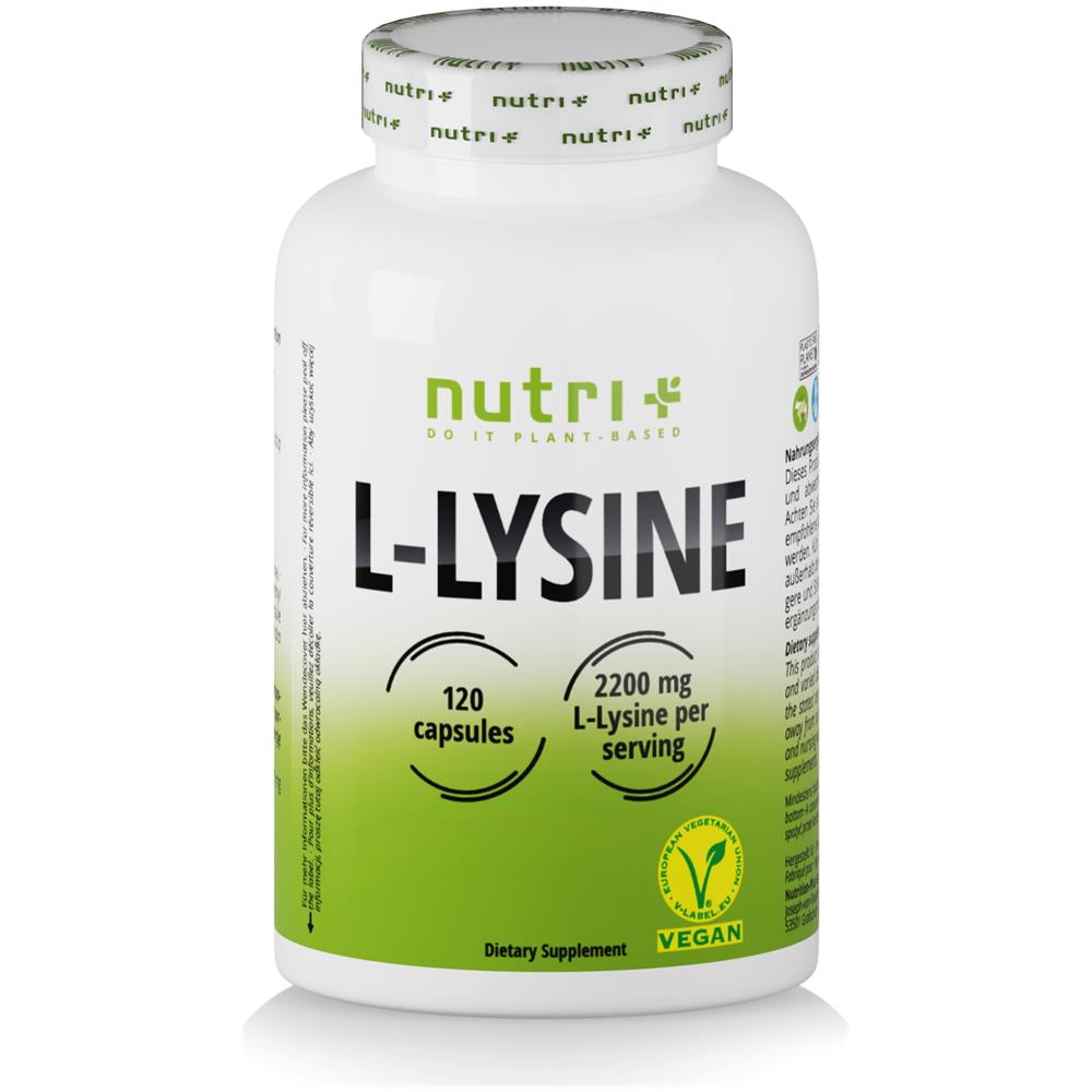 Capsule Di L-lisina Alto Dosaggio Vegan 2200mg Per Dose Giornaliera 120 Capsule Aminoacido Vegetale - Foto 1