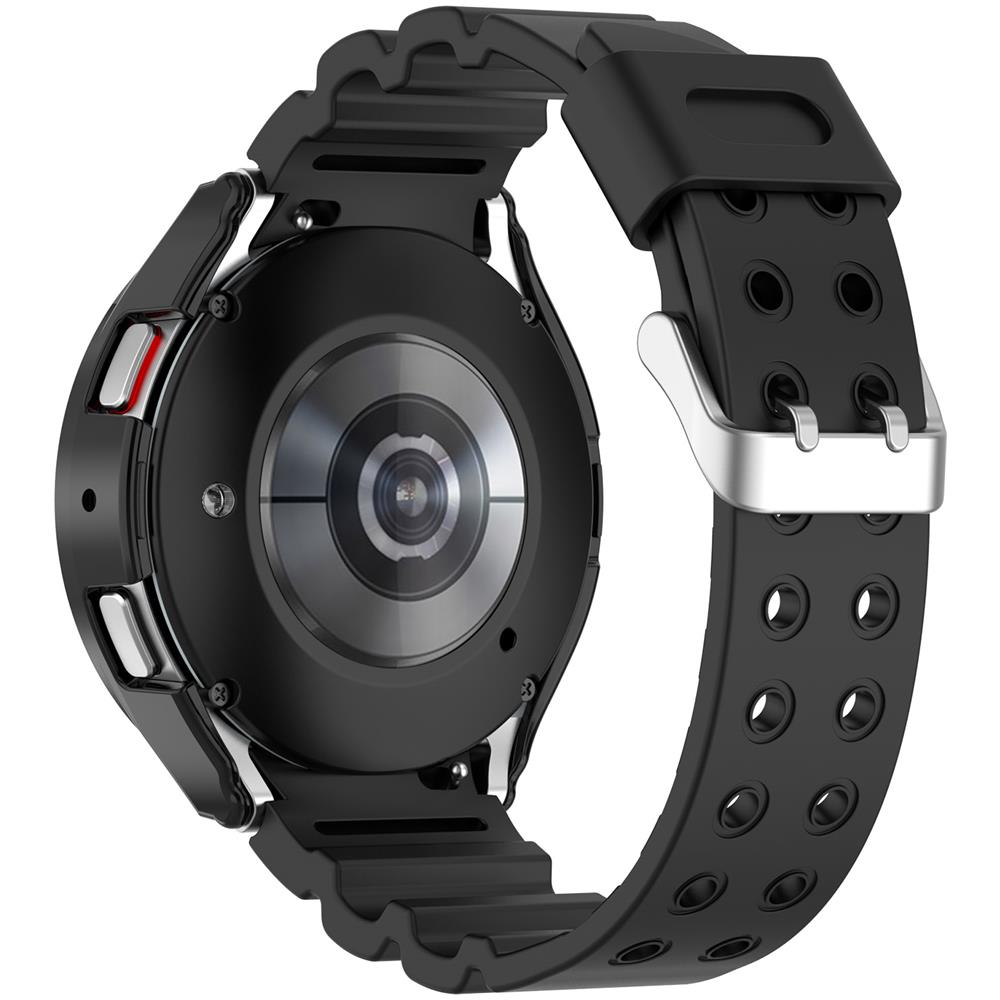 Bracciale In Silicone Black  Samsung Galaxy Watch5/watch4 (40 Mm) - Foto 2
