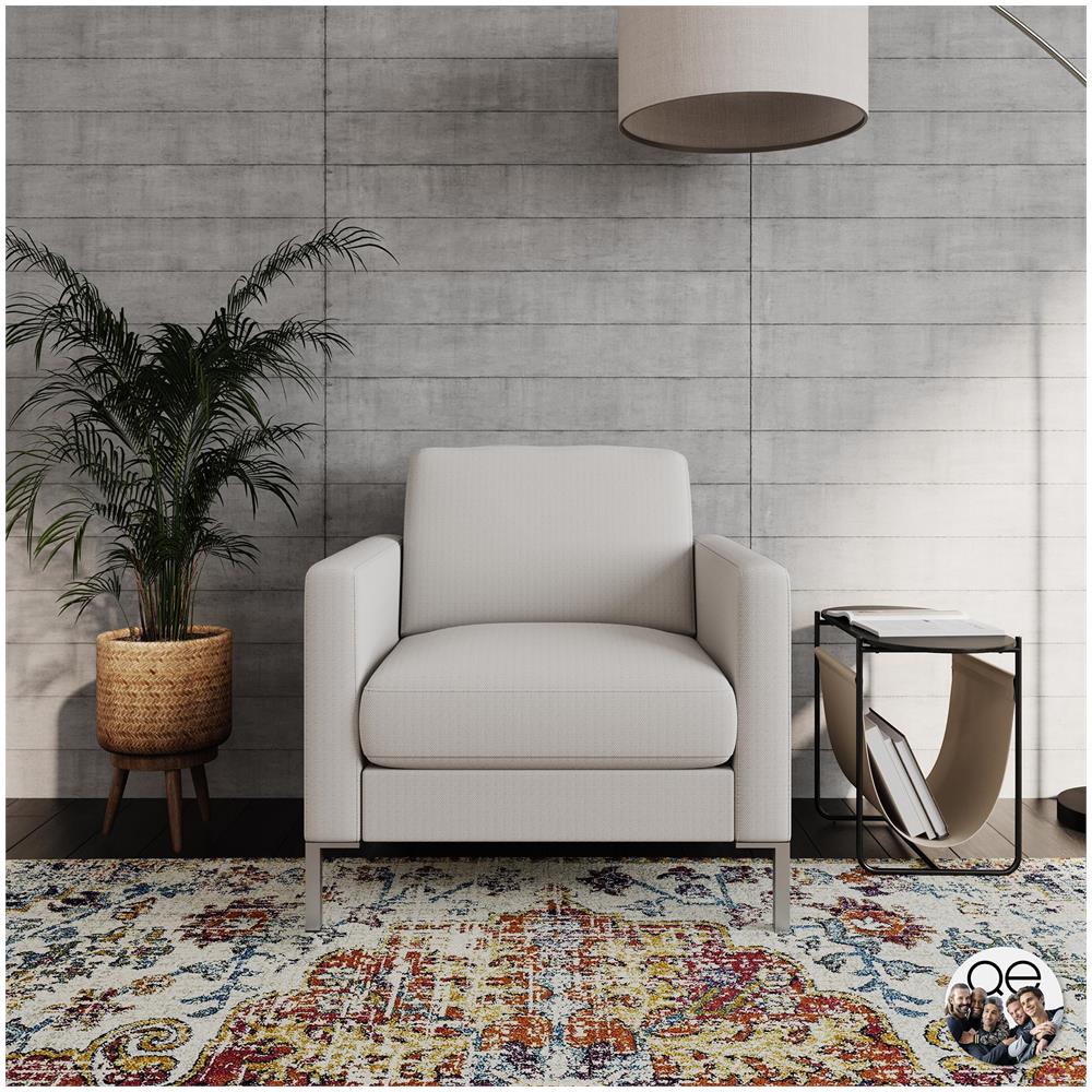 Fabry Sedia Accent In Lino Avorio - Foto 1