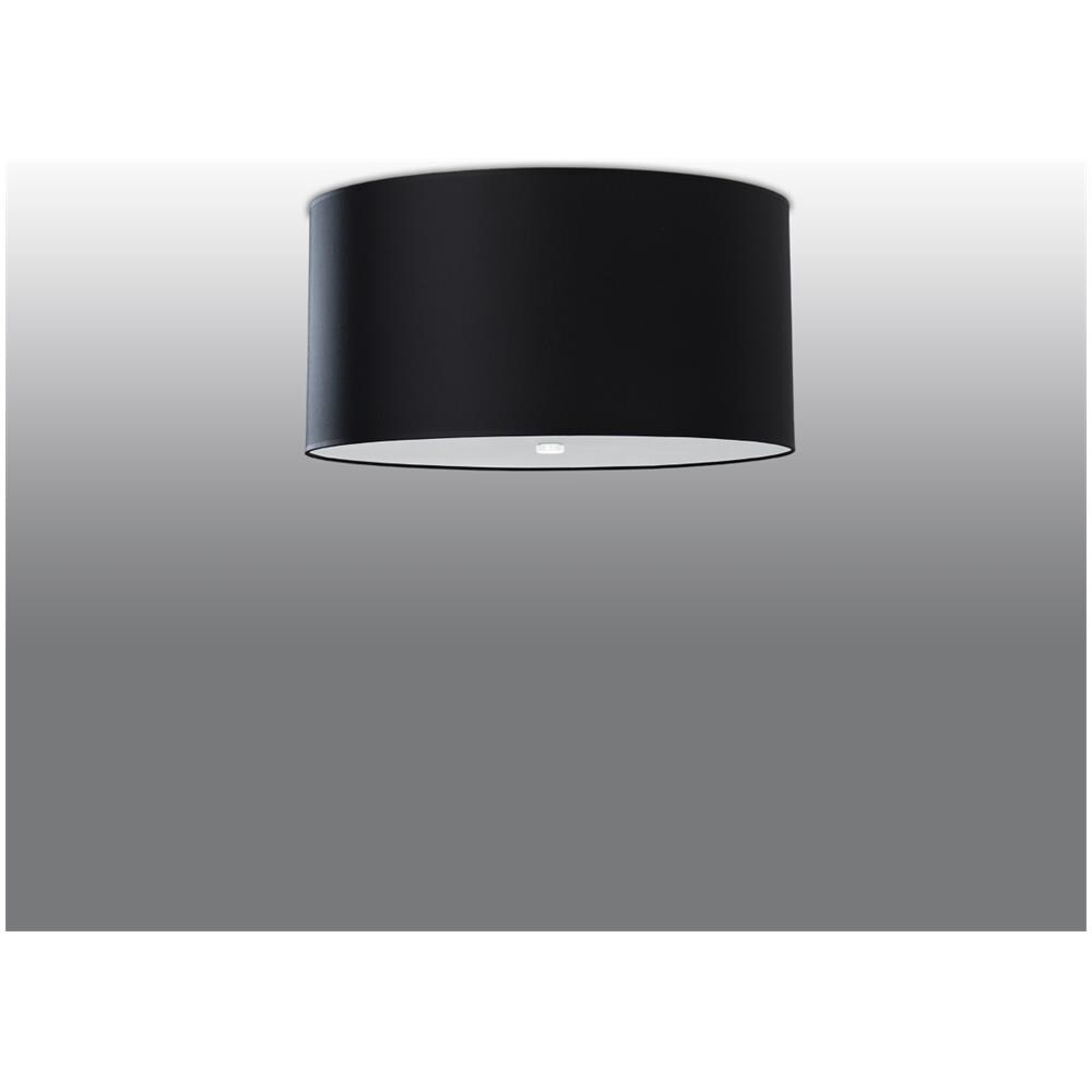 Lampadario Otto 50 Nero Sl. 0746 - Minimalista Lampada A Soffitto Nero 30x50x50 Cm - Foto 2