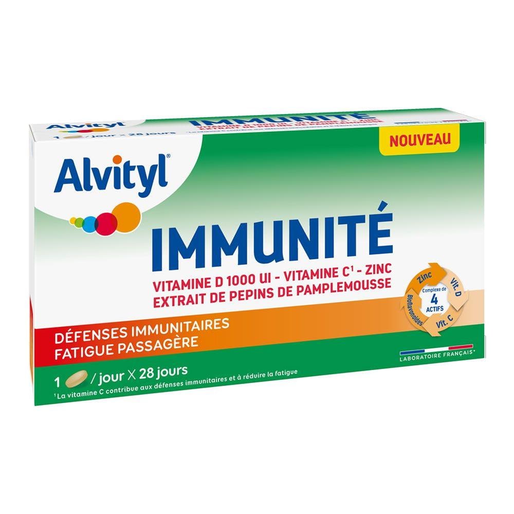 Immunità - Vitamine D,c, Zinco, Estratto Di Semi Di Pompelmo 28 Compresse - Foto 1