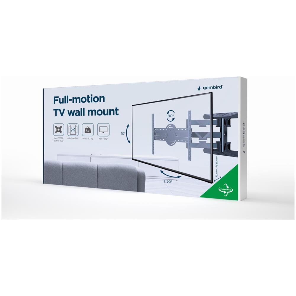 WM-80STR-01 Supporto TV a parete 2,03 m (80") Acciaio - Foto 12