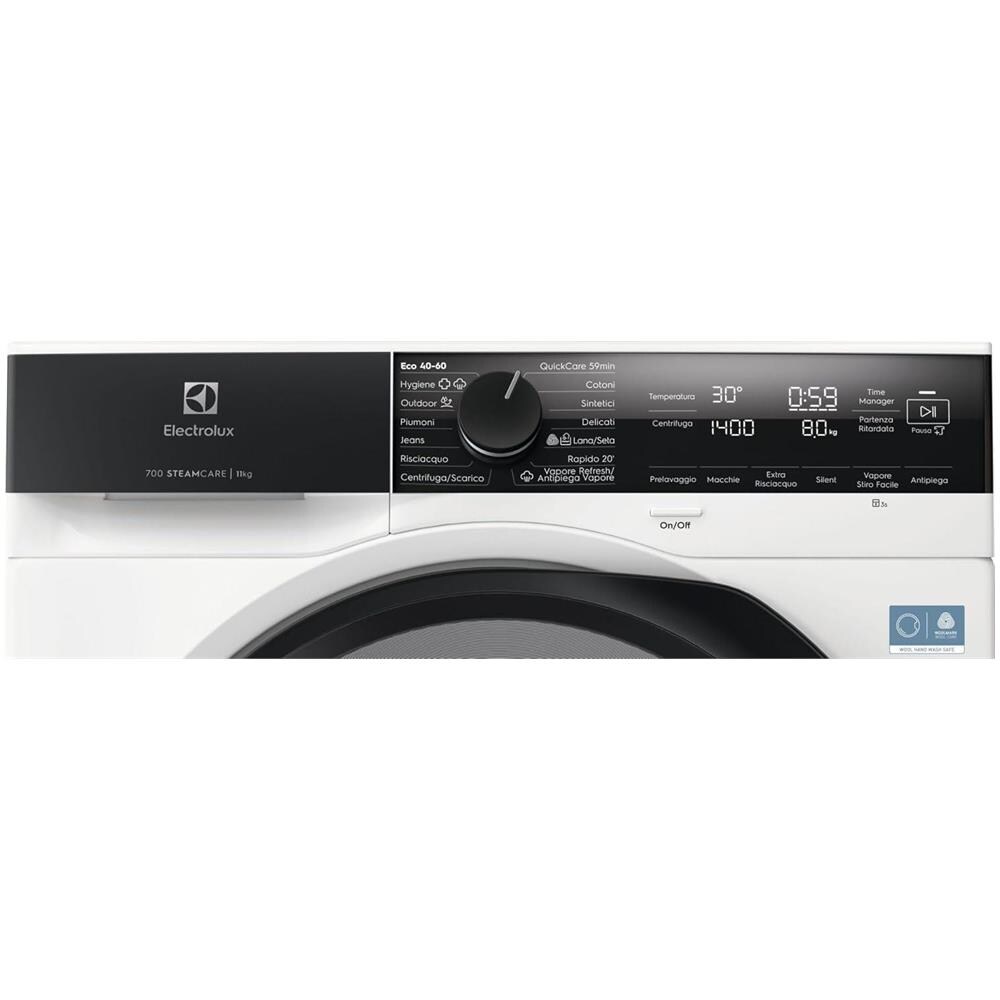 Lavatrice Standard EW7F411BG3 serie 700 SteamCare 11 Kg Classe A Centrifuga 1400 giri - Foto 4