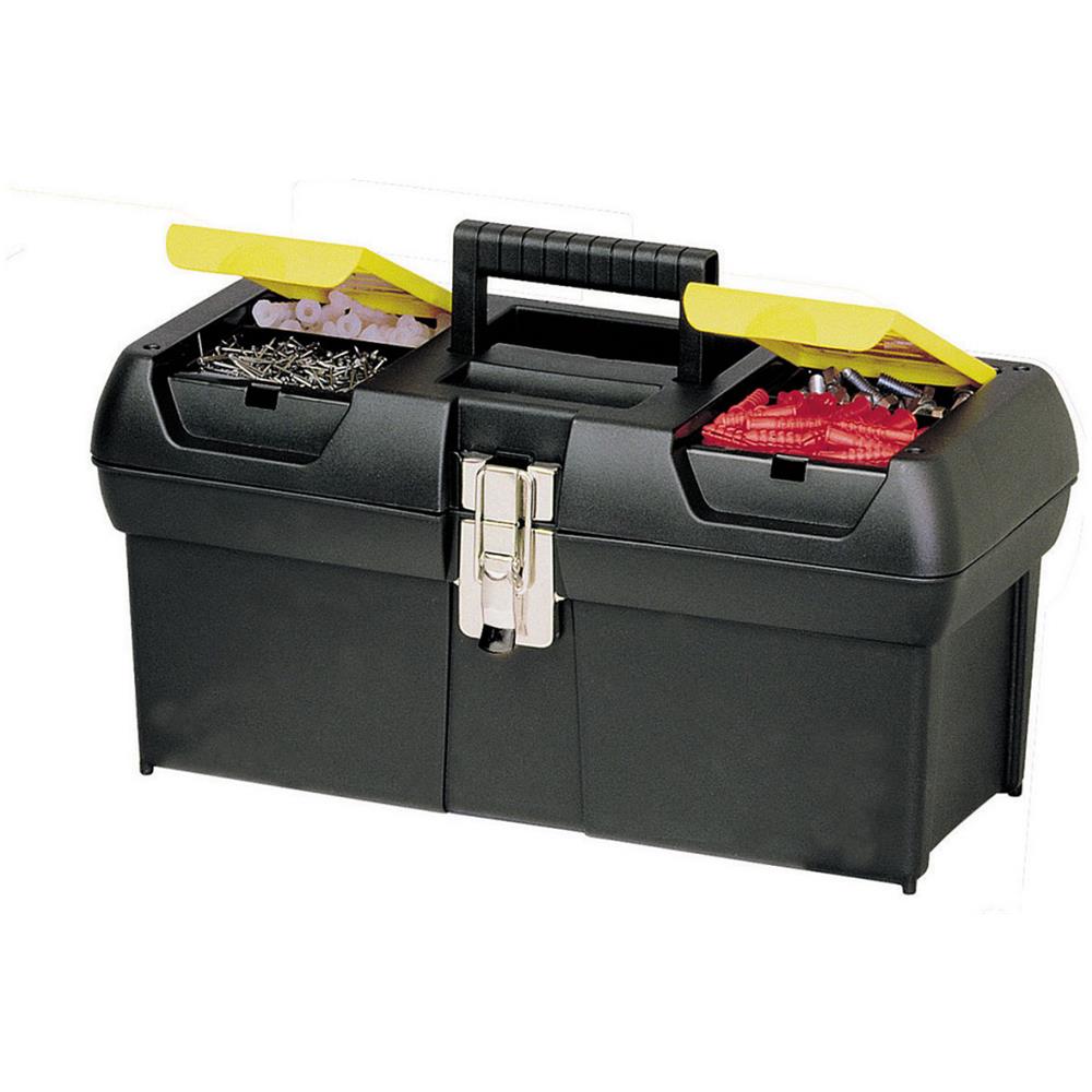 "Cassetta Portautensili Plastica Nera e Gialla 16"" 1-92-065" - Foto 2