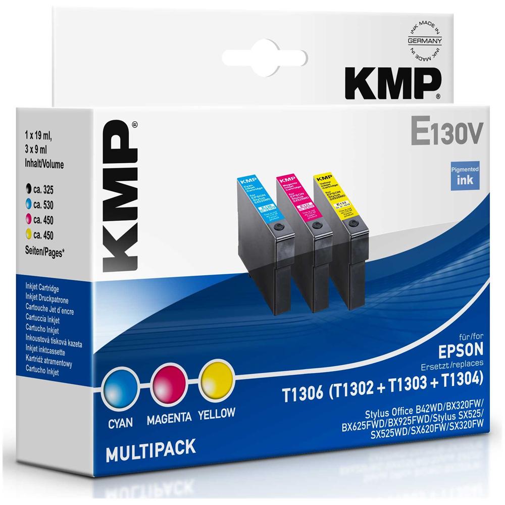 E130V Multi confezione C / M / Y compatibile con Epson T 130 - Foto 2