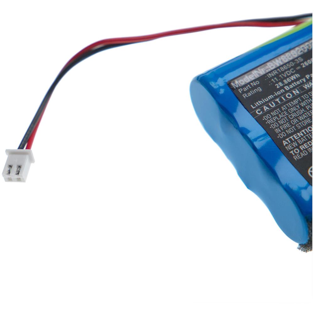 Batteria Sostituisce Altec Lansing Inr18650-3s Per Casse, Altoparlanti, Speaker (2600mah, 11,1v, Li-ion)  - Foto 2