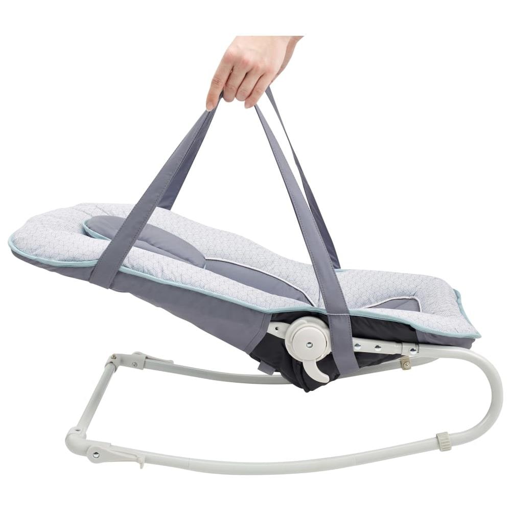 Sdraietta Per Neonati Graphik Blu E Grigio - Foto 2