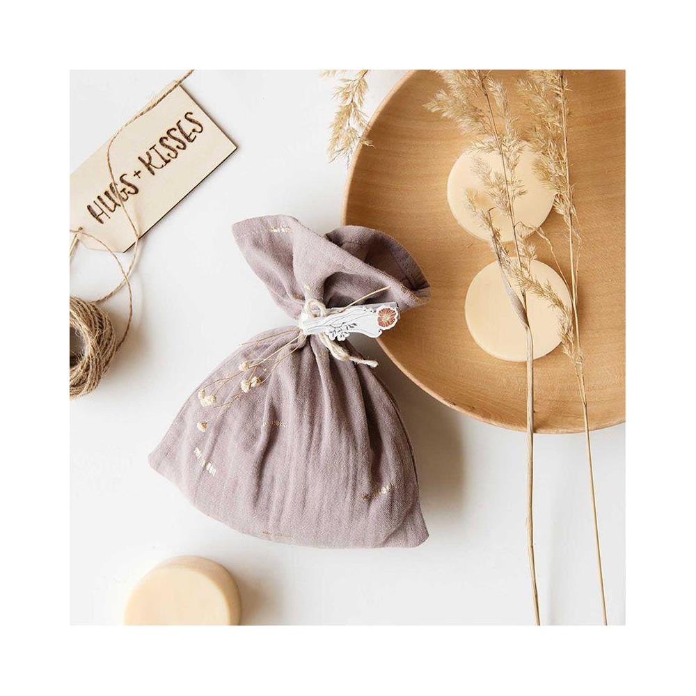 Mussola Stropicciata Rosa 130x50cm - Foto 2