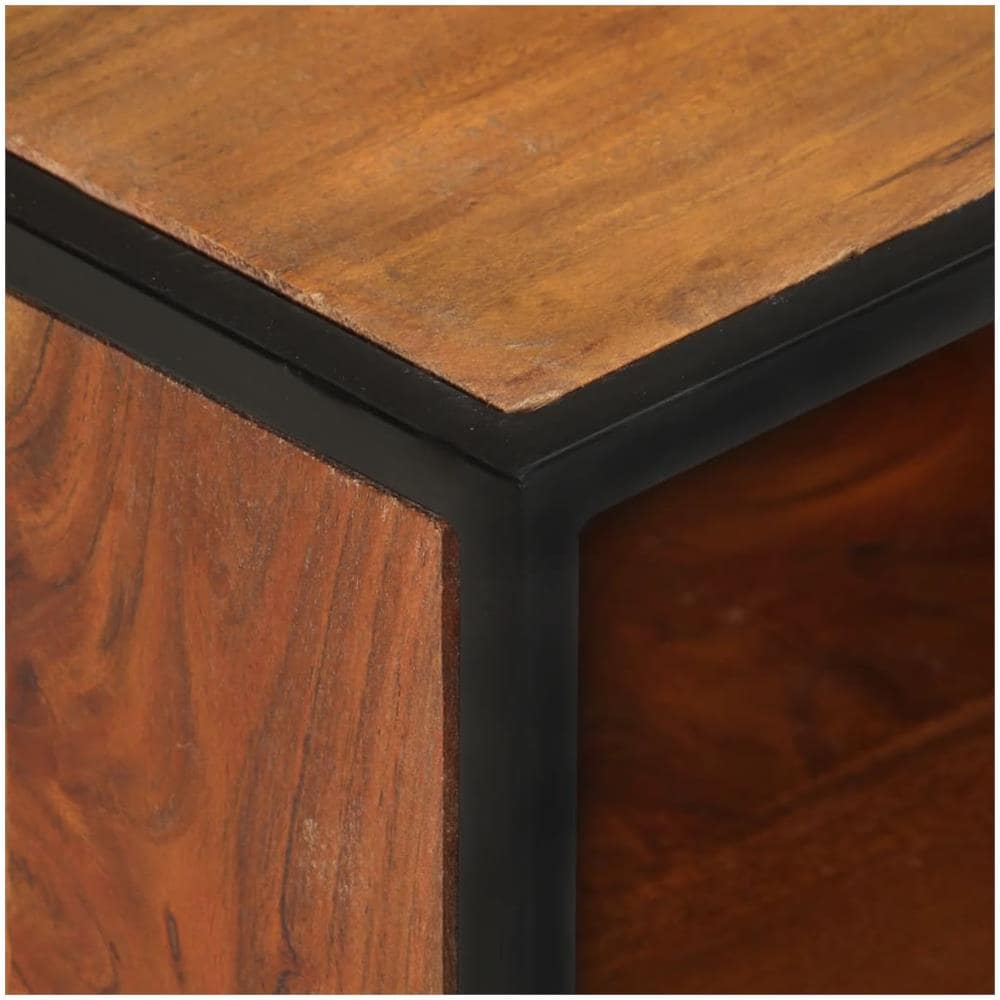 Mobile Porta Tv 110x30x45 Cm In Legno Massello Di Acacia - Foto 1