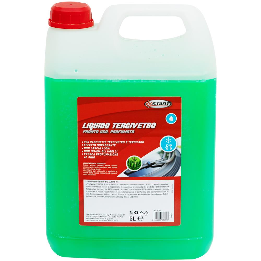 Liquido Tergivetro Profumato Alla Mela Verde -5 C 5l - Foto 1