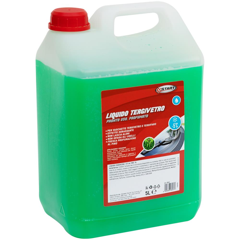 Liquido Tergivetro Profumato Alla Mela Verde -5 C 5l - Foto 2