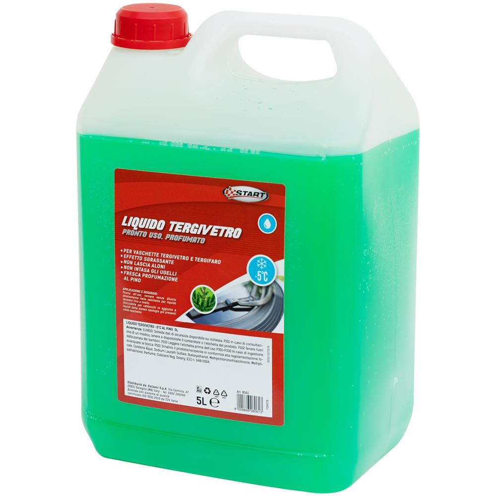 Liquido Tergivetro Profumato Alla Mela Verde -5 C 5l - Foto 3