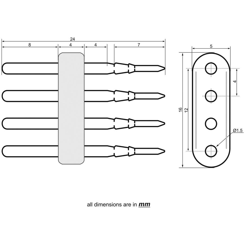 Led Neon Flex 230v Slim Rgb Power Contact Pin - Foto 2
