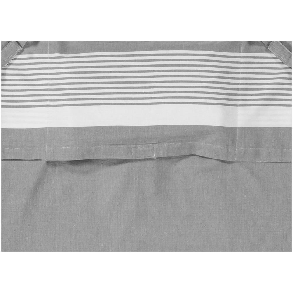 Telo Mare Lettino Spiaggia Piscina Con Cuscino E Tasche Modello Palau Grigio - Foto 2