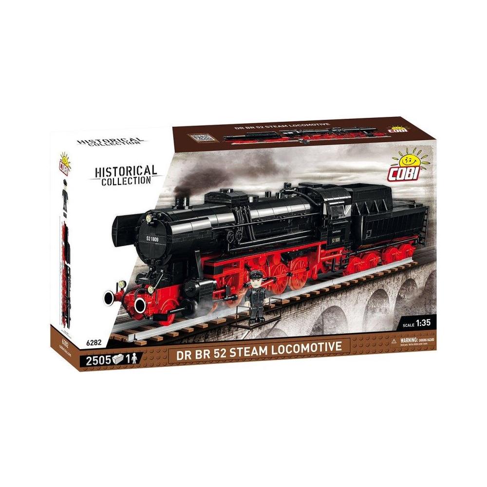 DR BR 52 Steam Locomotive & Railway Semaphore (-6287)  Züge