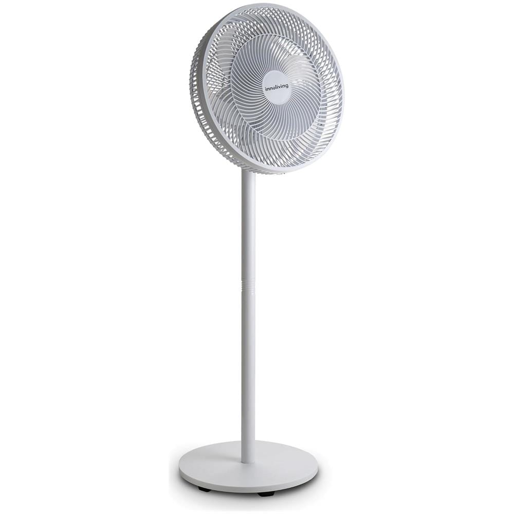 Ventilatore a Piantana Slim INN-532, Design Elegante, Diametro 40 cm, 3 Velocità, 6 Pale, Inclinazione Verticale Regolabile, Oscillazione Automatica, Base Stabile, Potenza 45W - Foto 1