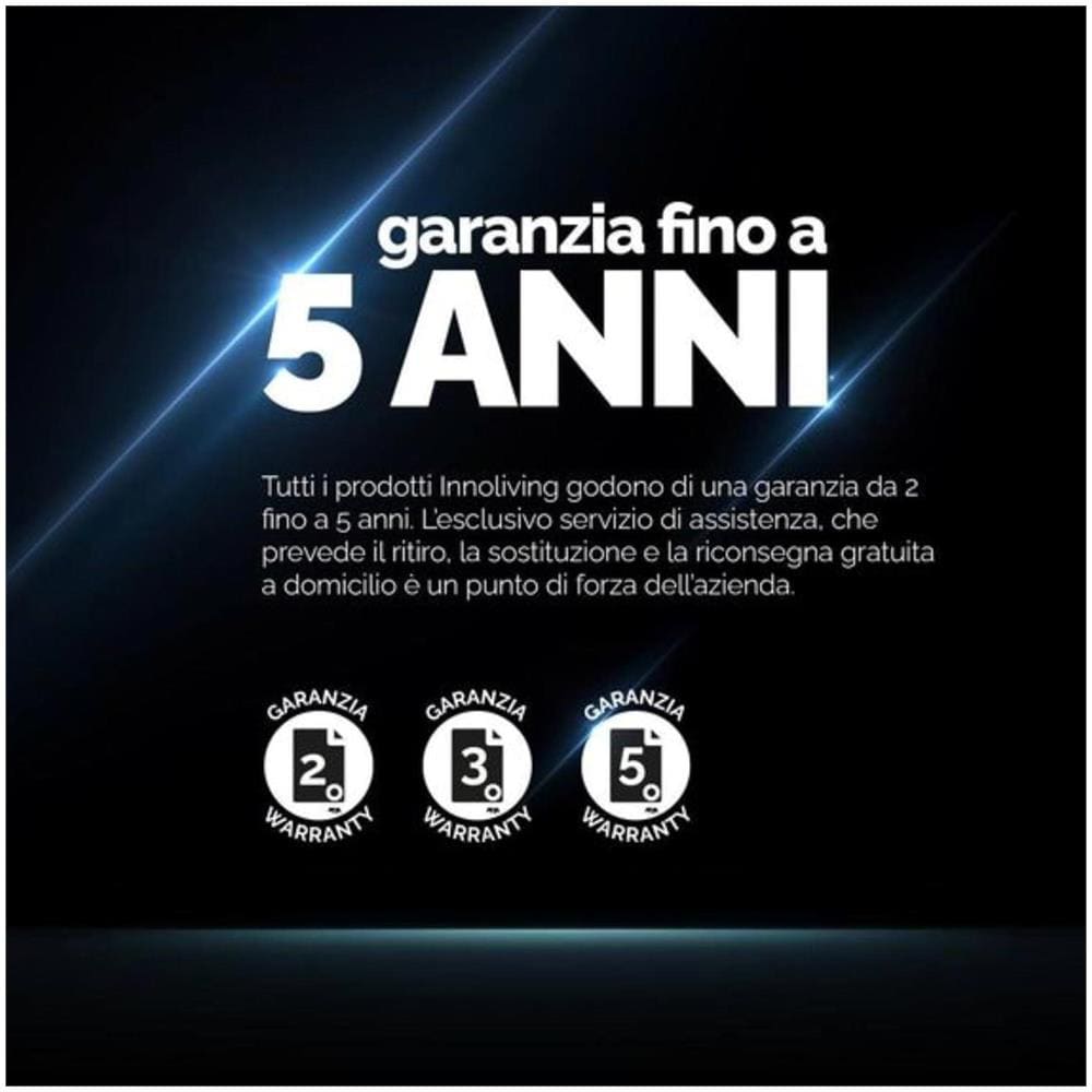 Ventilatore a Piantana Slim INN-532, Design Elegante, Diametro 40 cm, 3 Velocità, 6 Pale, Inclinazione Verticale Regolabile, Oscillazione Automatica, Base Stabile, Potenza 45W - Foto 5