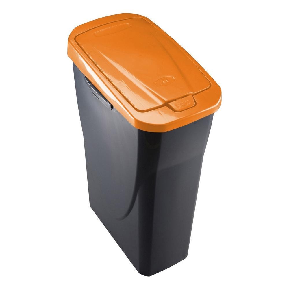 Pattumiera Ecobin 15 Lt, Polipropilene, 31x20xh. 42 Cm Arancio - Foto 1