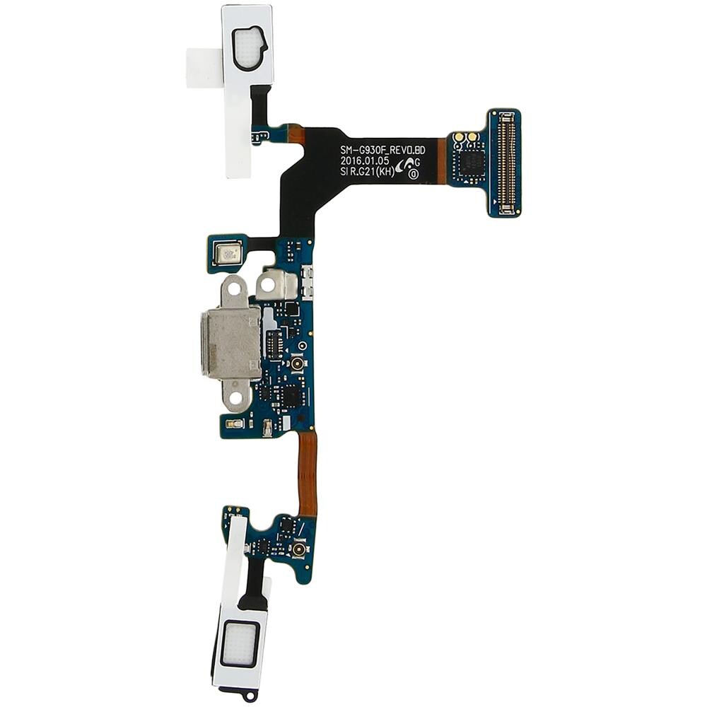 Connettore Con Presa Di Ricarica Micro Usb + Microfono Per Samsung Galaxy S7 - Foto 6