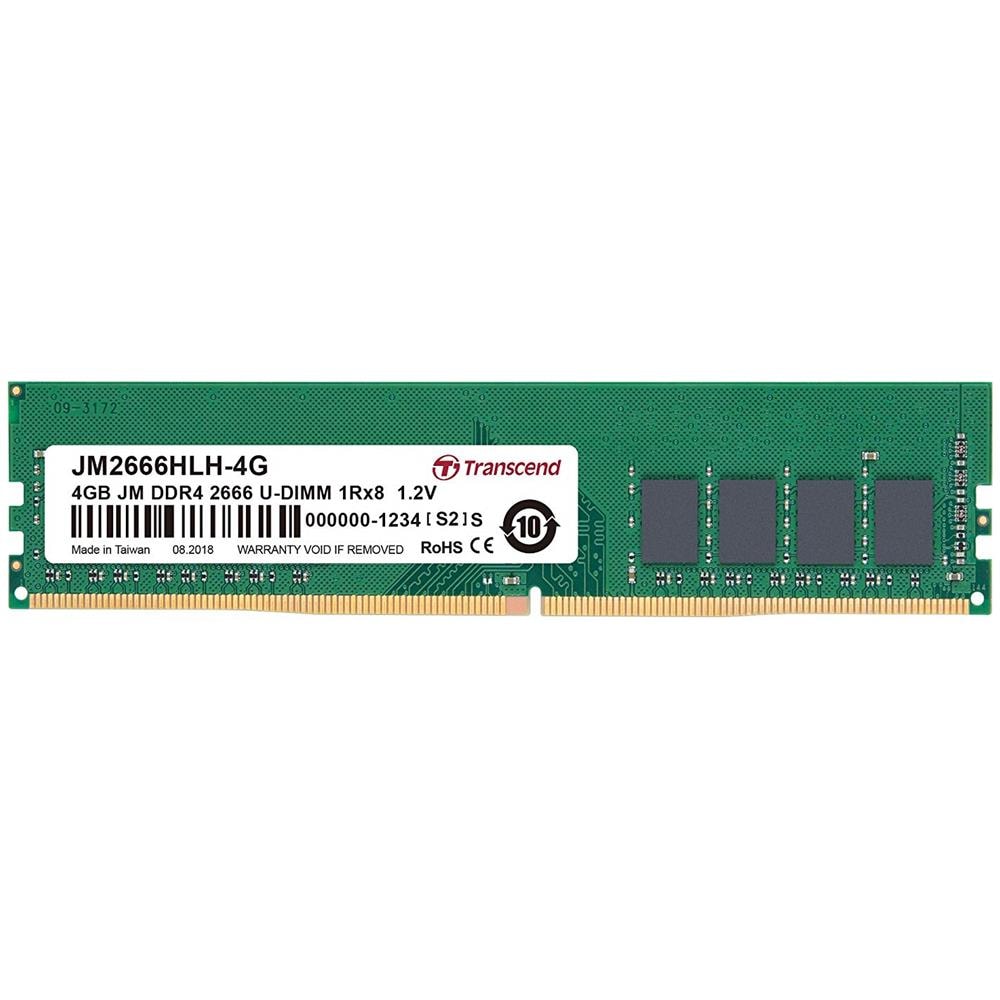 Memoria UDimm JM2666HLH-4G 4 GB (1x 4 GB) DDR4 2666 MHz CL19  - Foto 1