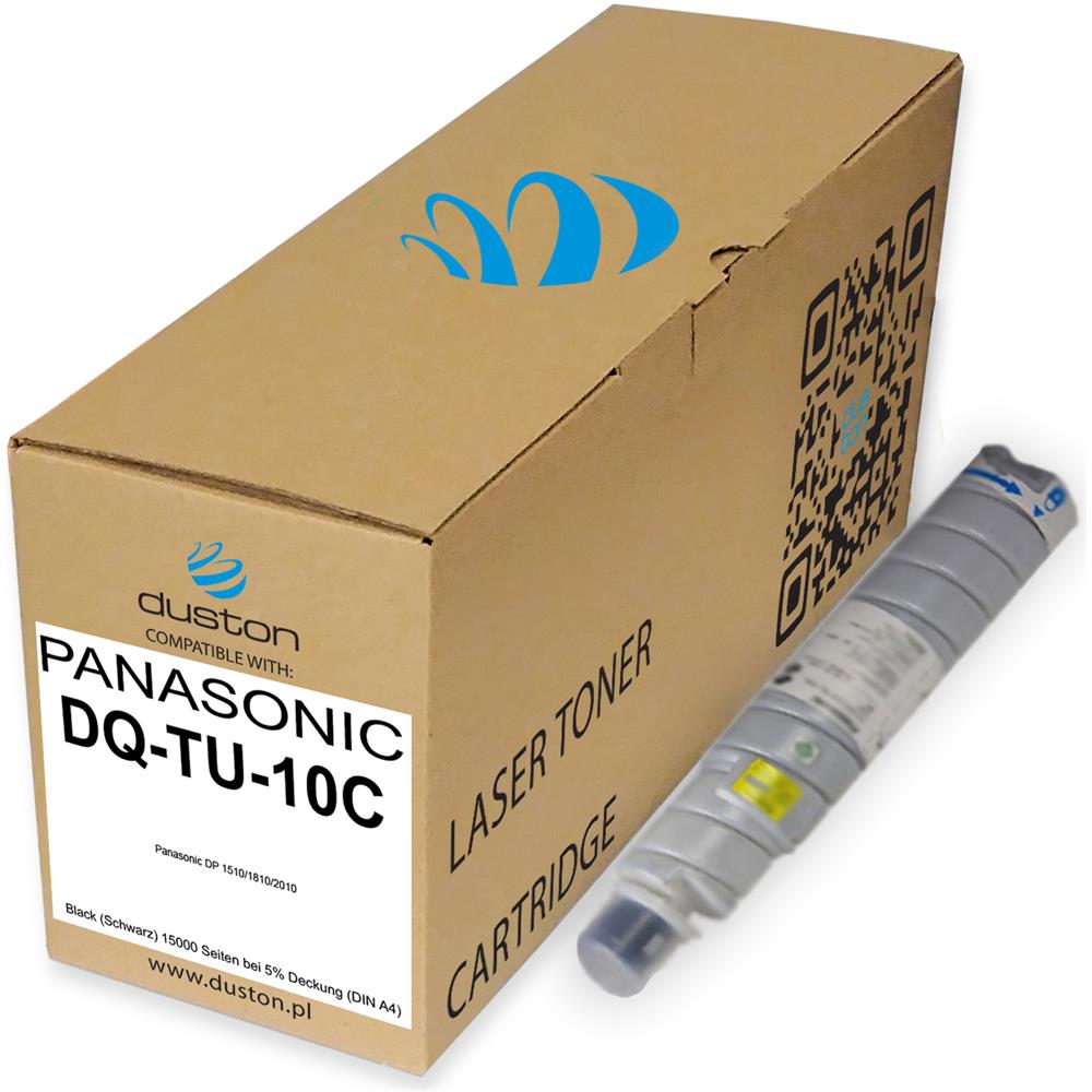 TONER COMPATIBILE - 5x Dqtu10c Negro Compatible Con Panasonic Dp 1510/1810/2010 - Foto 2