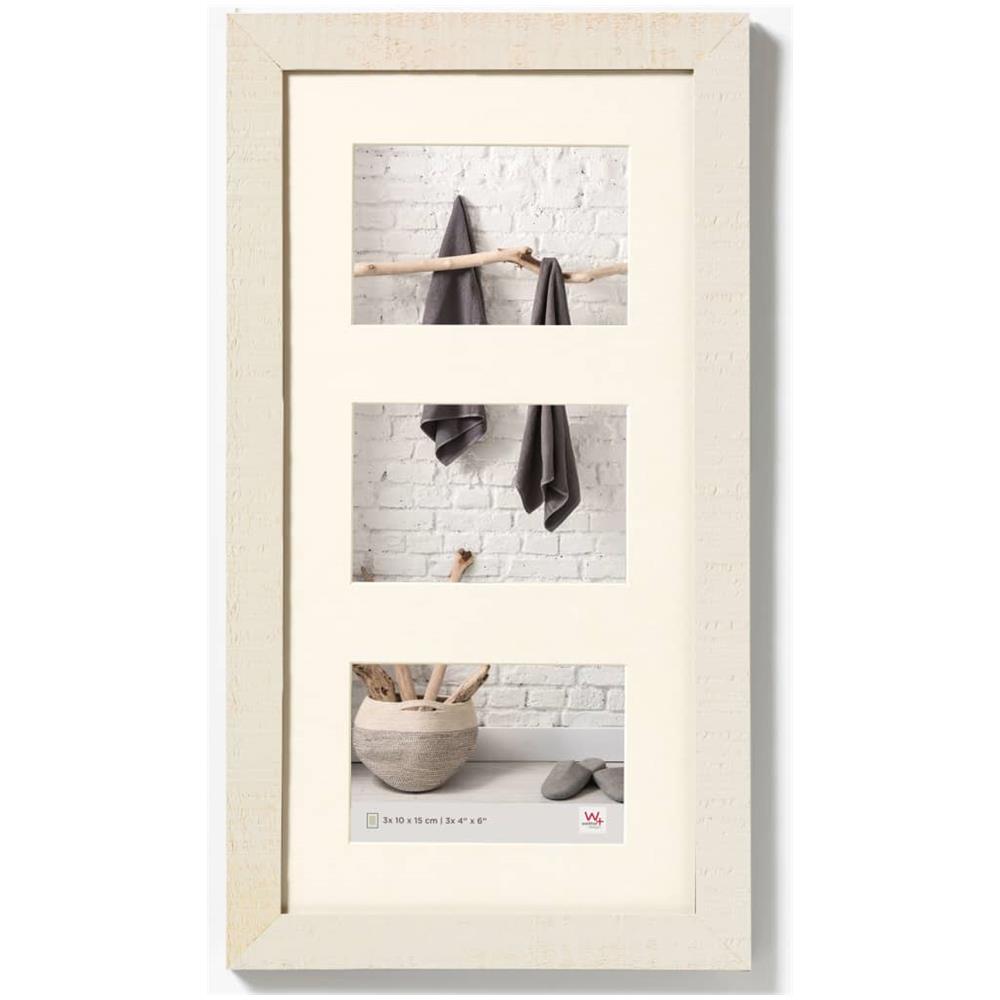 Cornice per Foto Home 3x10x15 cm Bianca - Foto 1
