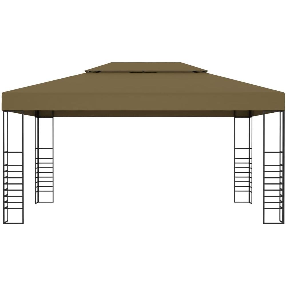 Gazebo 3x4 m Grigio Talpa 180 g / m² - Foto 2
