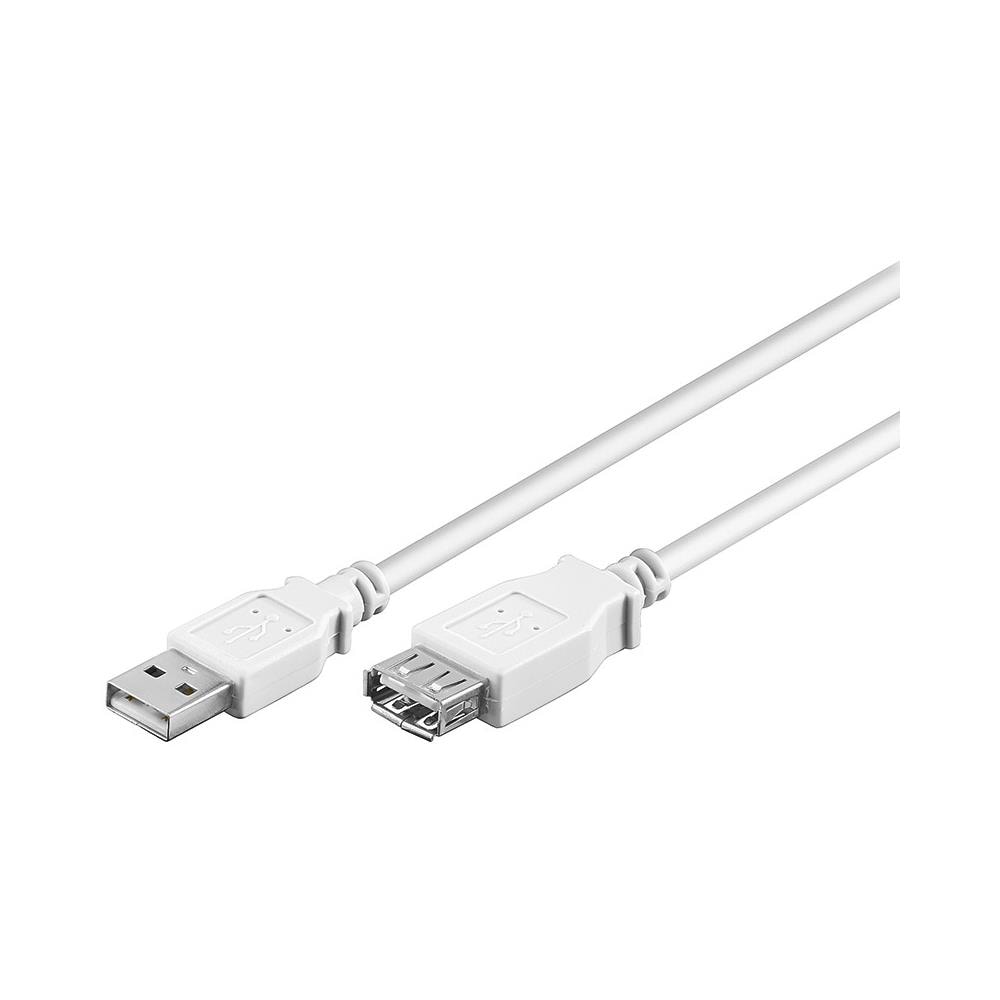 USB 2.0 A M / F 1.8m, 2.0, USB A, USB A - Foto 1