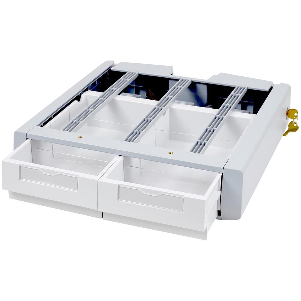 Cassetto Doppio Supplementare StyleView Colore Bianco e Grigio - Foto 1