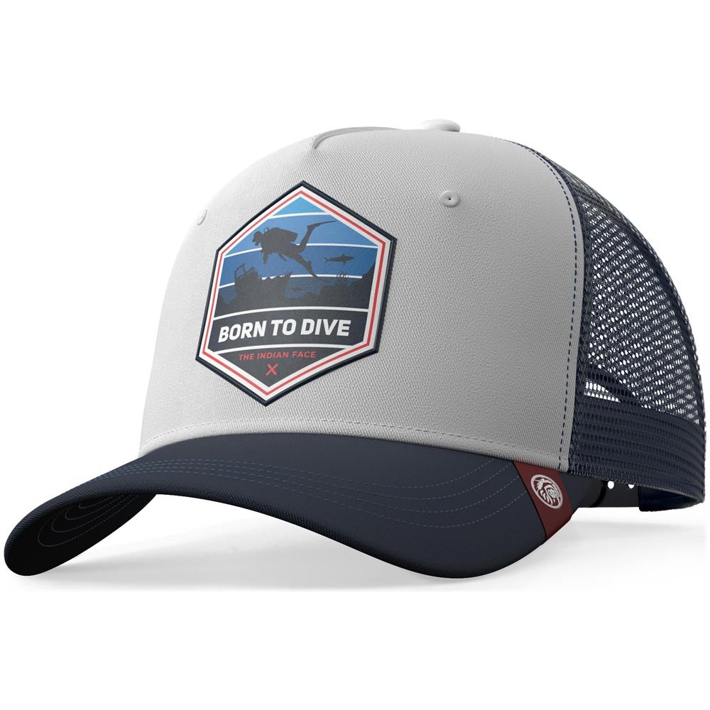 Cappellino Trucker Born To Dive Giallo Per Uomini E Donne - Foto 1