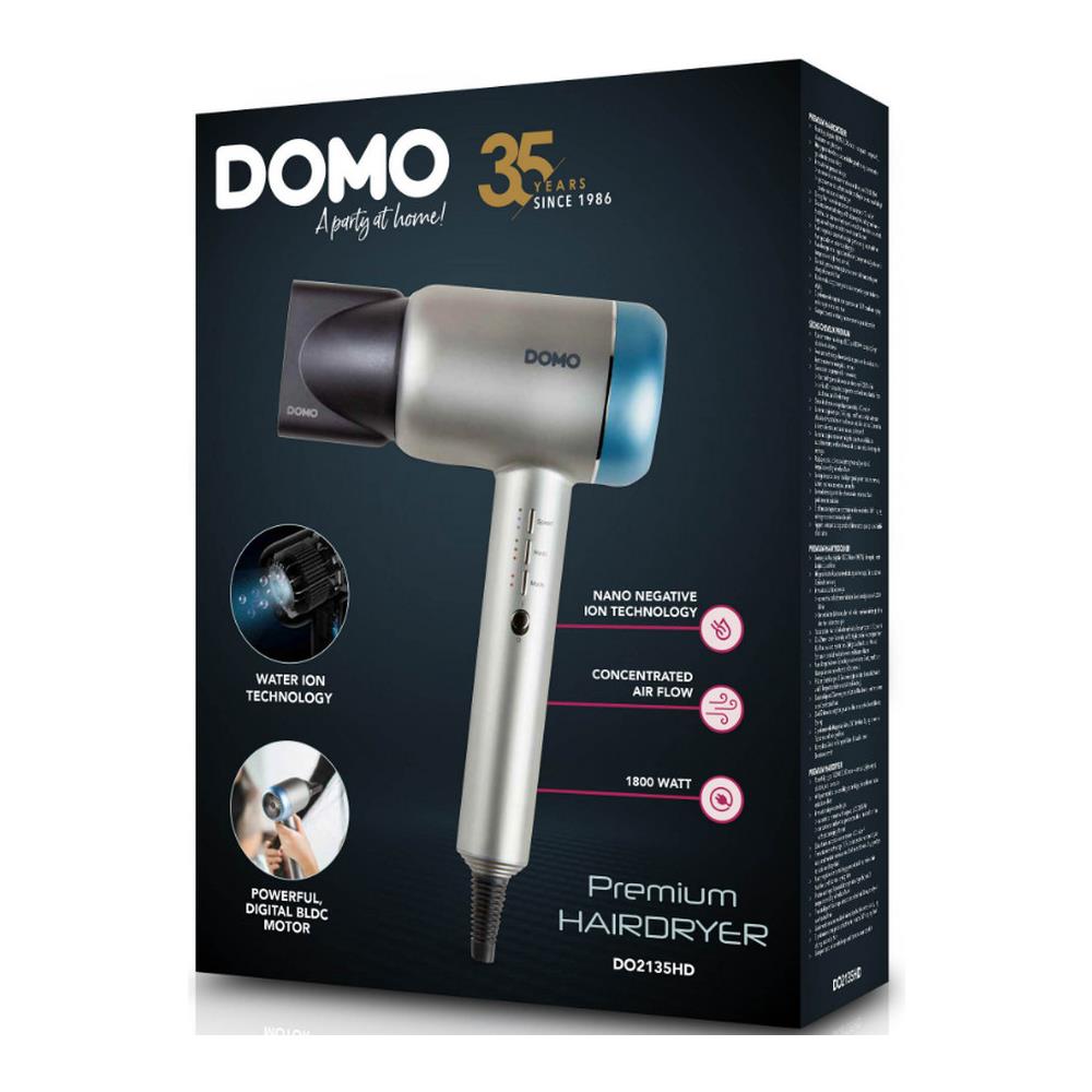 Asciugacapelli 1800w Ionico Argento - Do2135hd - Foto 5