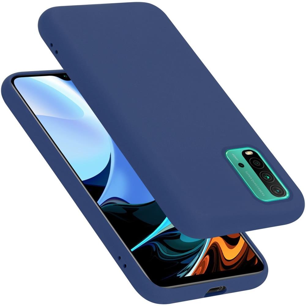 Custodia Compatibile Con Xiaomi Redmi 9t / Poco M3 In Liquid Blu - Coperchio Protettivo In Silicone Tpu Flessibile - Foto 1