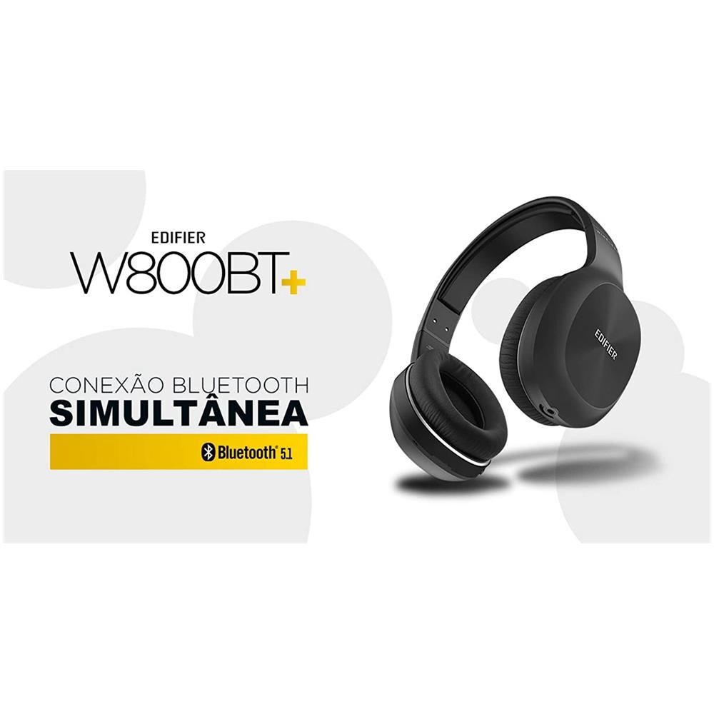 W800bt Plus Cuffie Wireless Aptx Colore Nero - Foto 2