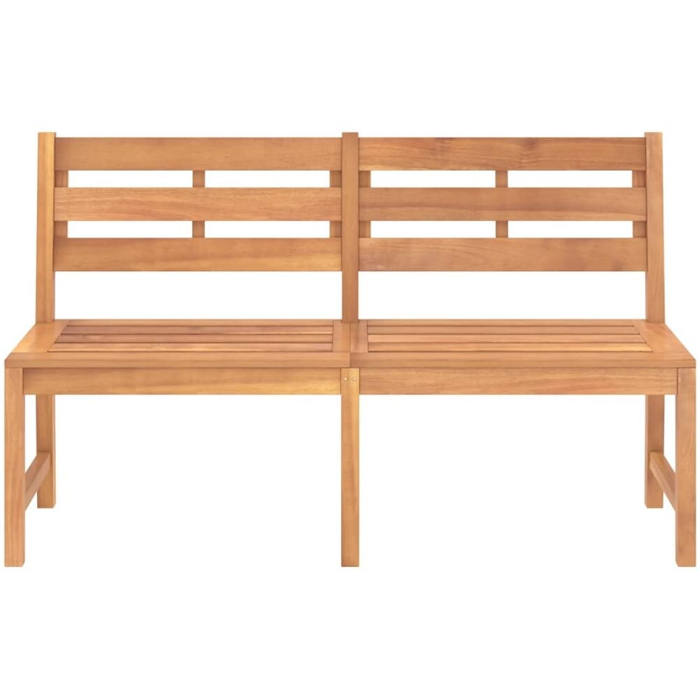 Panca da Giardino 150 cm in Legno Massello di Teak - Foto 3