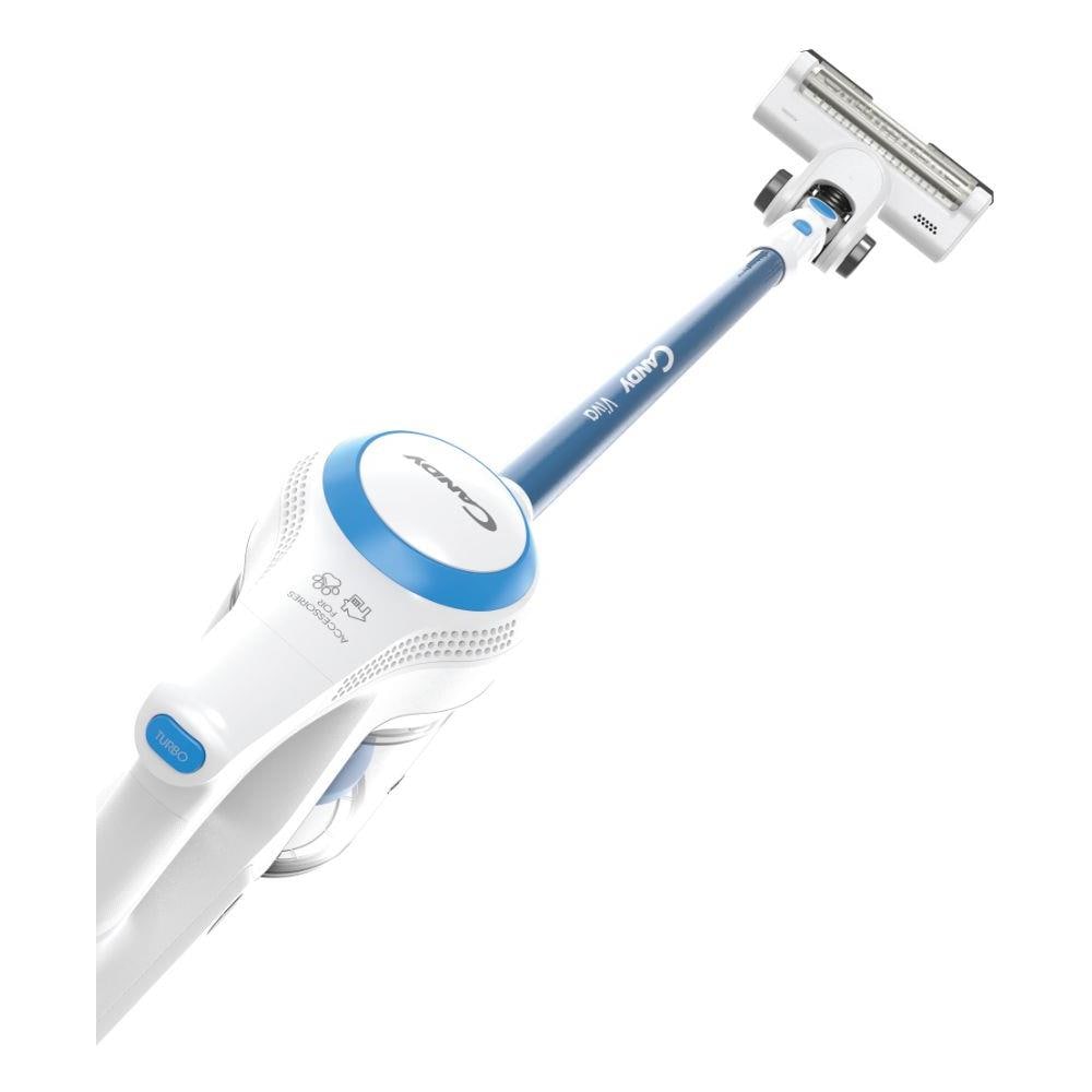 Scopa Elettrica Ricaricabile Viva CVIVA20 011 Sistema Ciclonico Senza Sacchetto Capacità 0,7 Litri Colore Bianco / Azzurro - Foto 12