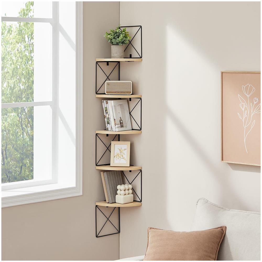 Mensole angolari per libri, fiori, accessori - Sonoma LLS851B11 - Foto 2