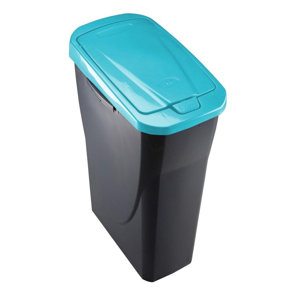 Pattumiera Ecobin 15 Lt, Polipropilene, 31x20xh. 42 Cm Azzurro - Foto 1