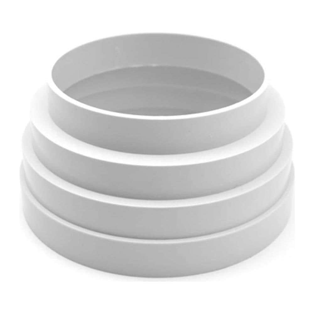 CONO DI RIDUZIONE MF IN ABS 100 - 125 mm PER TUBO NON BICCHIERATO - Foto 1