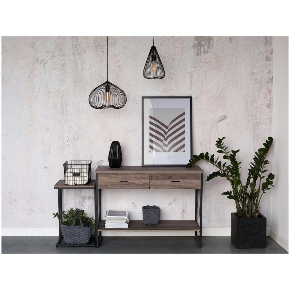 Lampadario Moderno Di Design In Metallo Nero Tordino - Foto 2