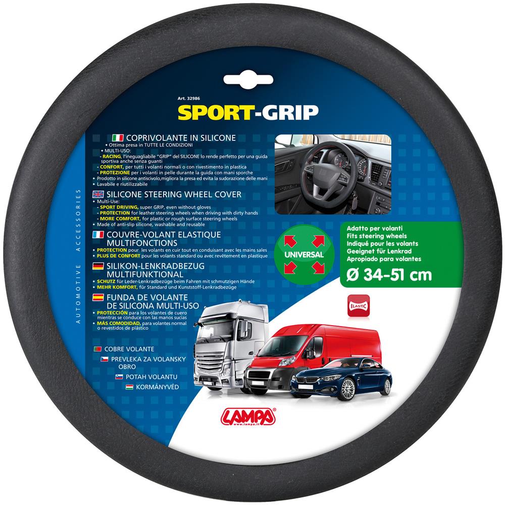 Coprivolante Silicone Sport-grip Nero - Foto 6