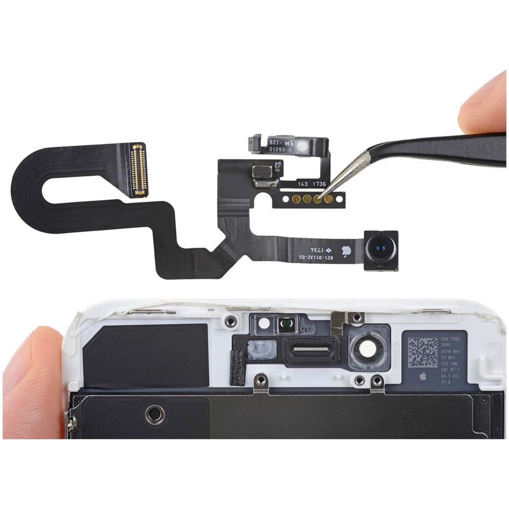 Fotocamera Anteriore Iphone 8 Plus Obiettivo Frontale + Connettore Flat - Foto 1