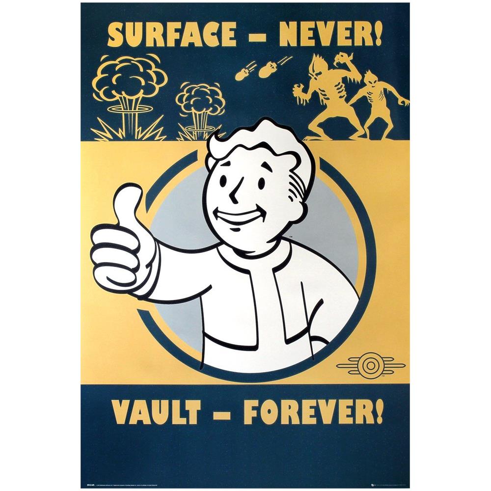 Fallout 4 - Vault Forever (poster Maxi 61x91,5 Cm) - Foto 1