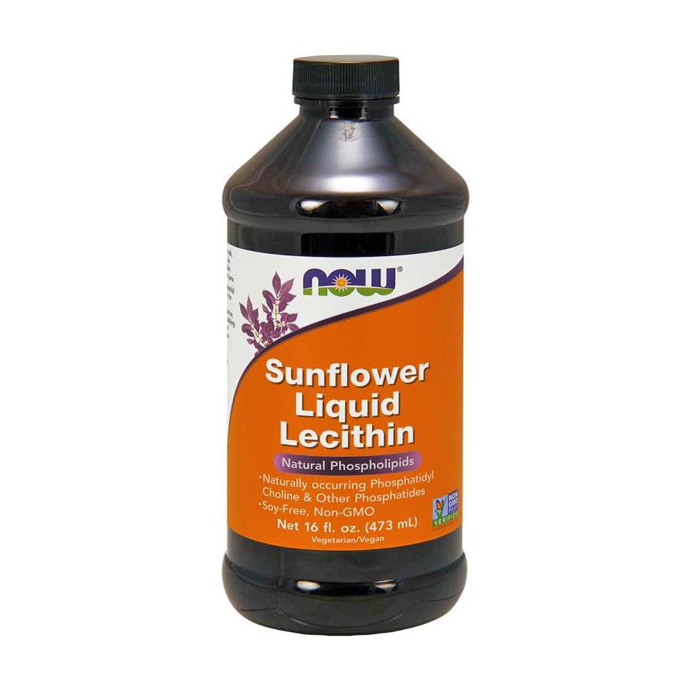 Sunflower Lecithin, Liquid - 473 Ml - Lecitina Di Girasole Liquida - Foto 1
