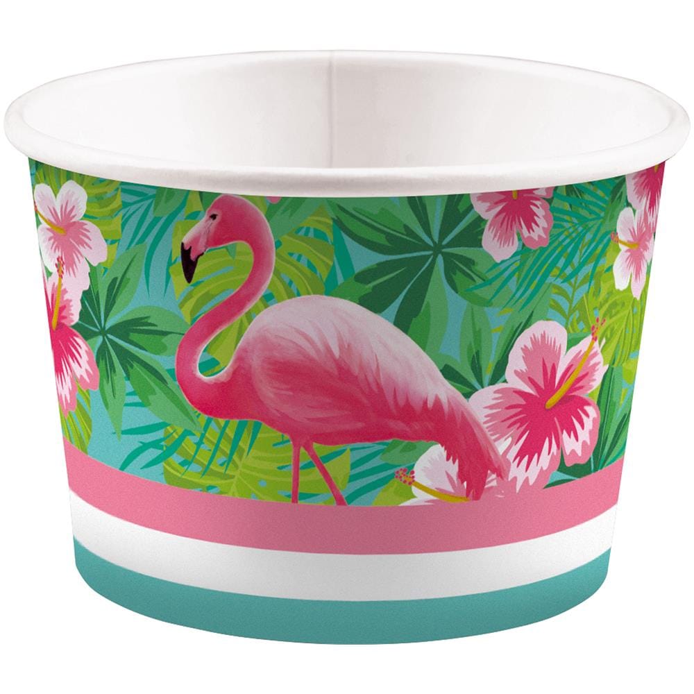 Amscan - 8 Coppe Gelato Flamingo Paradise - Foto 1