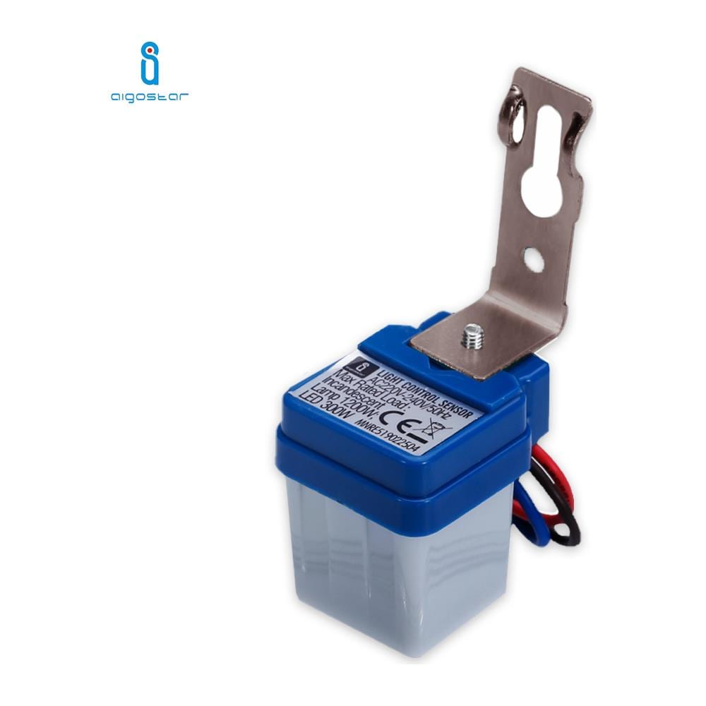 Sensore Luminosità Fotoelettrico Ip44 240v Max 1200w Singolo - Foto 1