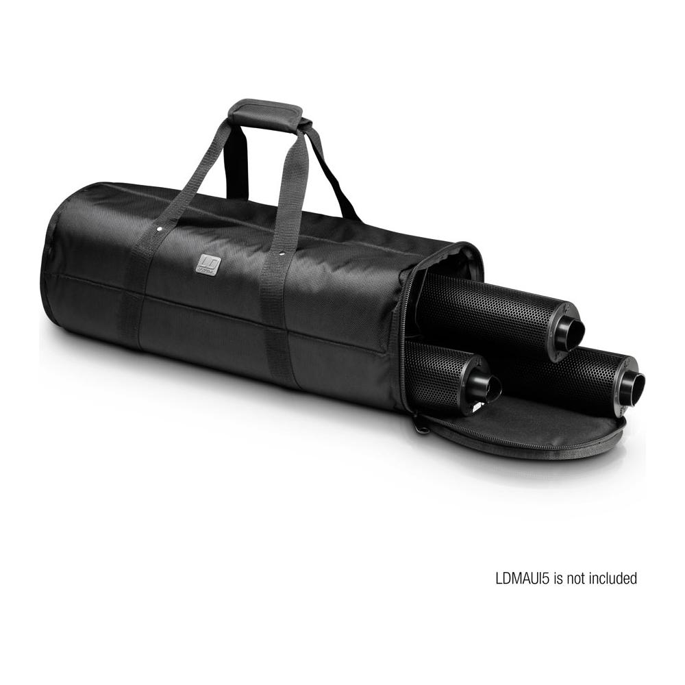 MAUI 5 SAT BAG, Borsa a tracolla, Loudspeaker, Nero, Nylon, Monotono, Nero - Foto 2