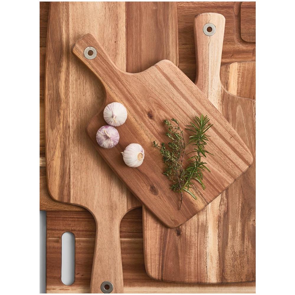 Tagliere - Legno Di Acacia 52x21 Cm, - Foto 3